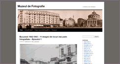 Desktop Screenshot of muzeuldefotografie.ro