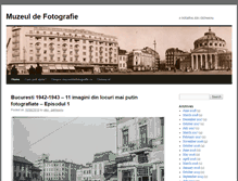 Tablet Screenshot of muzeuldefotografie.ro